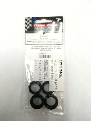 Carrera Digital 132 / Evolution Reifen Set 89800 für DTM ab 2012, Corvette, Aston Martin, BMWZ4 und mehr