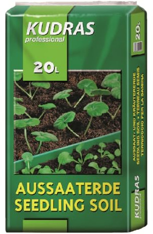 Samenshop24® Aussaaterde (Anzucht-, & Kräutererde), Inhalt: 20 Liter