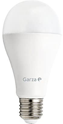 Garza Bombilla LED Estándar A65, 20 W (equivalente a 160 W de incandescencia), 4000 K, Casquillo gordo E27, Ángulo 240 grados, Luz Neutra, 1 Unidad (Paquete de 1)