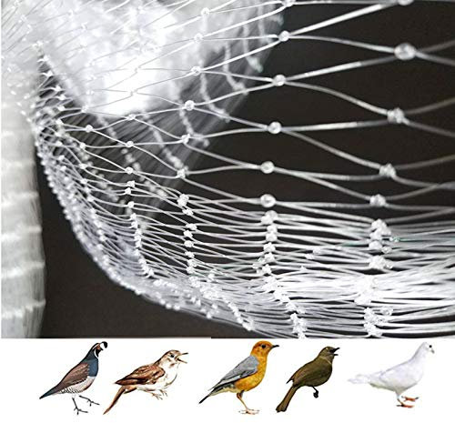 APOE Bird Netting for Garden 5m×7m Anti Bird Netting for Garden Fruit Crop Veg Protection, Balcony Nets for Pigeons