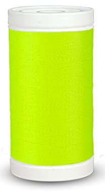 Nähgarn Nr. 120 in 80 Farben, 500 m, Overlockgarn 0008 - Neongelb