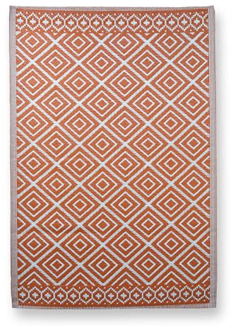 Coopers of Stortford - Aztec Outdoor Rug, 120 x 180cm - Waterproof Garden Patio Mat, Made from Recycled Polypropylene - Mould Resistant & Easy Clean for Indoor or Outside Use