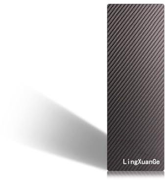 LingXuanGe Balayage Board Fibre de Carbone Noir Mat Balayage Cheveux kit Meche Cheveux est Un Outil de Coloration pour Les Salons Professionnels et Les coiffeurs Tableau de Coloration pour Cheveux