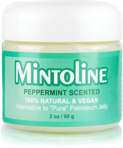 Beesaluxe 100% Natural, Vegan & Scented Alternative to Petroleum Jelly, Unpetroleum (2 Ounce, Mintoline)