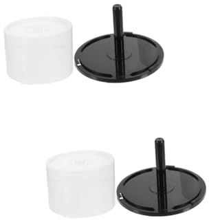 KONTONTY 4pcs CD Storage Bucket Dvd Holder Portable CD Dvd Storage Container for Containers Holds and Cdr Blank Discs for Home Office Organization