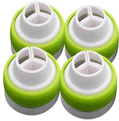 SHOWERORO 4pezzi Coupler Per Bocchette Da Adattatori Per Nozzles Da Decorazione Facili e Cambiare Compatibili Sacchetti
