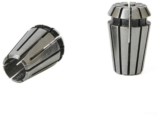 ER11 - Juego de pinzas de resorte con tamaños de 10.2 cm y 20.3 cm para herramientas de fresado CNC y torno, kit de sujeción industrial de 2 piezas