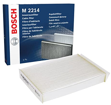 BOSCH Innenraumfilter 1987432214 | Kompatibel mit: OPEL AGILA, SUZUKI SPLASH