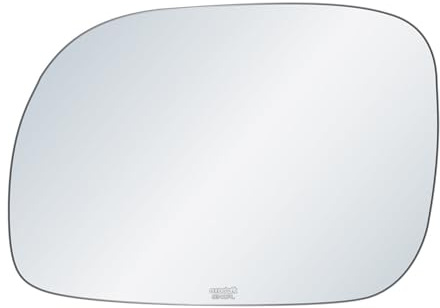 Driver Side Mirror Glass Replacement For Chrysler Town & Country Dodge Caravan Grand Caravan Voyager Grand Voyager Includes Plymouth Left Door Mirrors exactafit 8340PL