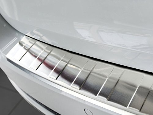 Ladekantenschutz aus Edelstahl mit 3D Abkantung passend für VW Touran ab 9/2015 (5T) Stoßstangenschutz AZ29000147 AZUGA