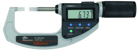 Mitutoyo Absolute Digitale Klingen-Bügelmessschraube, QuickMike, 0-30 mm
