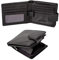 Lavalen Portafoglio Uomo Pelle Vera - Portamonete Uomo Elegante con Blocco RFID - Porta Carte di Credito Grande – Wallet for Men - Portafoglio Slim con Portamonete - Idee Regalo Papá.