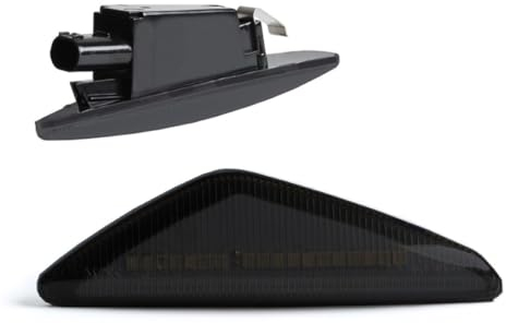 DoLED LED Seitenblinker Blinker Schwarz/Rauchglas A37-1B