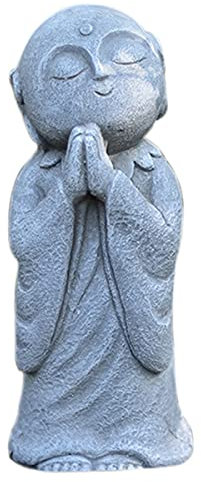 RAN Die große Jizo-Statue, Zen Buddha-Statue für Ihren Hausgarten, Outdoor Decoration Ornamente