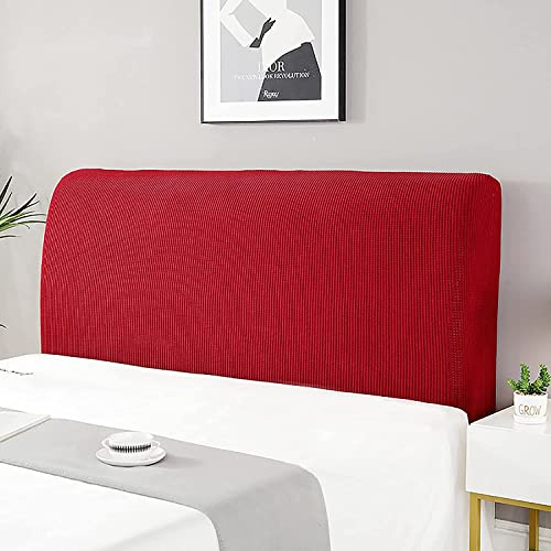 uyeoco Kopfteil Schutz Abdeckung Staubdicht Bett Kopfteil Abdeckung 150/180/220cm Bettkopfteil Bezug Kopfteilbezug Einfarbig Baumwolle Bedside Protector (Color : M, Size : 190-210cm)