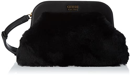 GUESS Damen Clutch Tesoro schwarz/gold One Size
