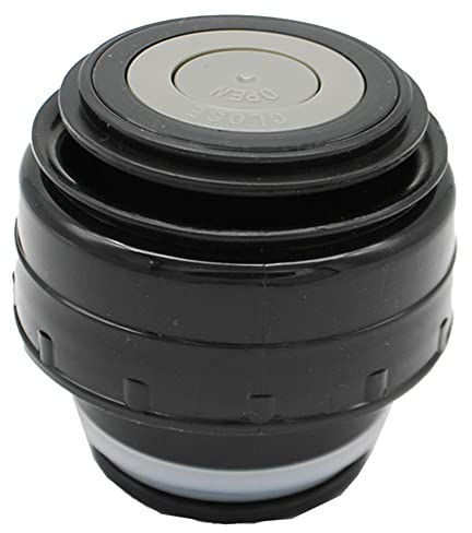 EHOTER 5,2 cm Thermosflasche Deckel Trinkgefäße Kugelflaschendeckel Edelstahl Thermoskannen Trinkflasche Abdeckung Isolierflasche Universal Outdoor Becher Vakuumflaschen Deckel Deckel Zubehör (Grau)