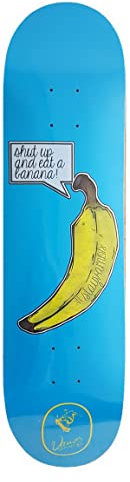 Vamos Skateboards Banana Deck 7.75 inkl. Griptape | Skateboard Deck | 7-Ply Canadian Maple | Vamos Skate Co Deck