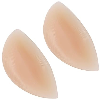 Silicone Bra Inserts Push Up Pads Breast Enhancers Womens Bra Pad Inserts Gel Push Up Breast Pads Bra Padding Bust Enhancer for Bikini Swimsuit Comfortable and Removable