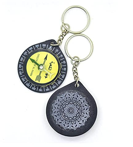 ARTGOS Wasserdichter Kompass Muslim Qibla Compass / 3pcs pro Los, M-35-K für Camping, Wandern und andere Outdoor-Aktivitäten