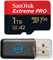 SanDisk MicroSD-Karte, 1 TB, extrem Pro, kompatibel mit Insta 360 X4 Ultimate, 8K-Action-Kamera mit bis zu 200 MB/s Lesegeschwindigkeit (SDSQXCD-1T00-GN6MA), Bündel mit 1 Everything But Stromboli
