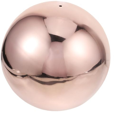 Gogogmee Sfera Da Giardino in Acciaio Inossidabile Lucidata Specchio Sfera Cava Riflettente Ornamento Per Esterni