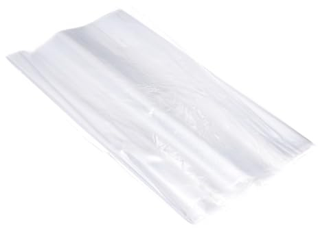 PATIKIL 30 Pcs Sacs Plastiques Transparents Ouverts Plats 10x15 Pouces 1 Mil Sacs D'Emballage Pour Aliments, Maison, Objets De Collection, Pâte À Pain, Pâte