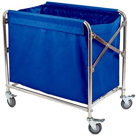 XCHSXYL Karren, Aufbewahrung, Autoservice, Auto, Nutzfahrzeug, tragbarer Multifunktionswagen, Heimwagen, Werkzeug, zusammenklappbarer Wäscherollwagen, Hotel-Wäschesortierwagen mit Universalbremswage