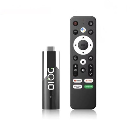 Android TV Stick, Android13 Allwinner H618 Support 8K Video 4K Wifi6 Quad Core Cortex A53 Voice Remote (2GB 16GB)