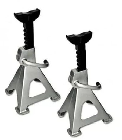 Cavalletti Cric Idraulico a Bottiglia, Set da 2 Pezzi, 3 Tonnellate, per Auto Moto Camper