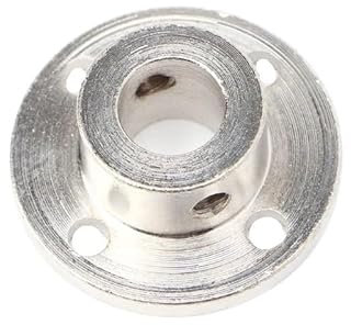 Flansch 2PCS Flange Coupling Motor Guide Shaft Coupler Motor Connector Temperguss(10MM)