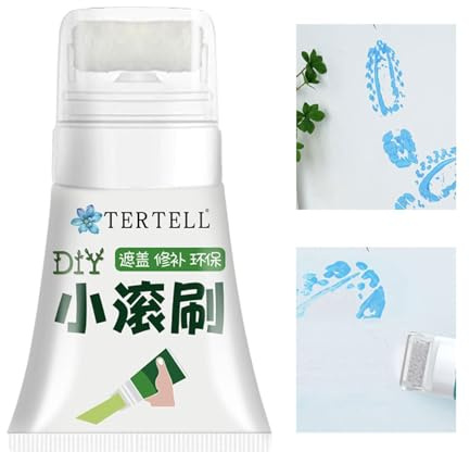 Pasta de reparación de pintura de pared - relleno de paneles de yeso 80 g, fórmula a base de agua lista, aplicación rápida y | Compuesto de reparación de pintura para la restauració