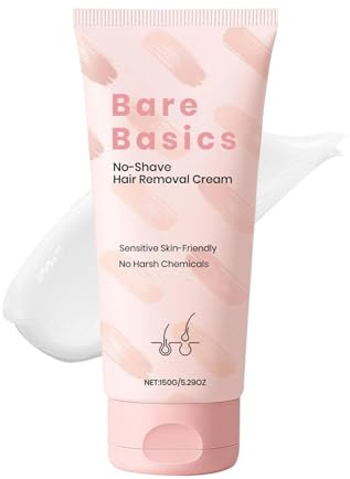 Crema Para La Depilación,150g De Productos Para Depilación Con Hidratación Suavizante,Crema Depilatoria para Piel Sensible | para Uso de Niñas, Madres, Novias, Hermanas y todos los Miembros de la Fami