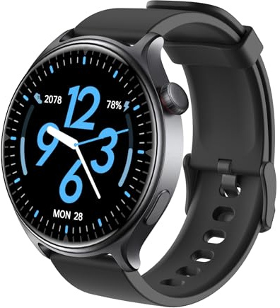 SWZEC Gesundpur VitalPulse Watch 2.0(Schwarz-Silikon)
