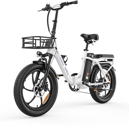 CHEEVALRY E Bike Klapprad 20 Zoll Herren Damen,mit 48V 20Ah Akku 100km Reichweite,Faltbares Elektrofahrrad City 250W Motor 50Nm LED Display, 7-Gang, hydraulische Scheibenbremsen, für Pendeln & Alltag