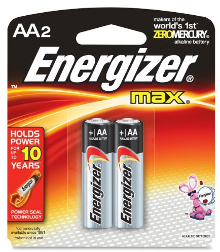 Lot de 2 piles AA Energizer Max