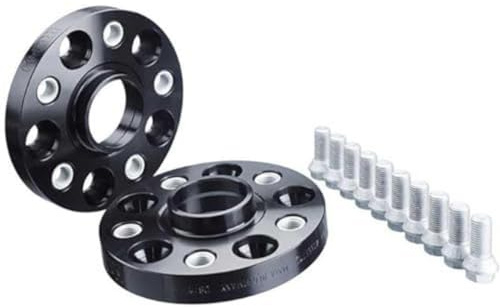 H&R DRA-System Spürverbreiterungsatz 60mm pro Achse - Lochkreis 5x112 - Mittenzentrierung 66,5mm - System M12x1,5 - kompatibel mit Chrysler/Mercedes - Schwarz