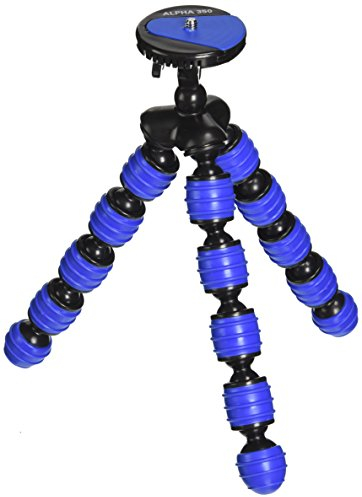 Cullmann Alpha 350 Flexible Mini trípode, Color Azul