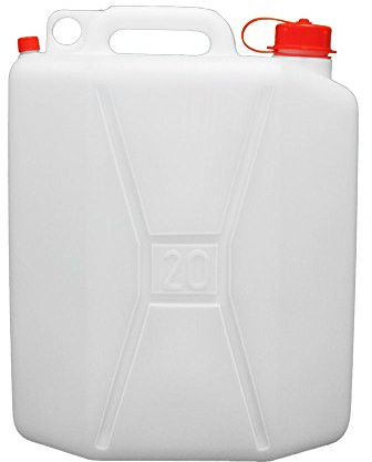 Wolfpack 5085530 Bidon jerrycan Blanc 20 l
