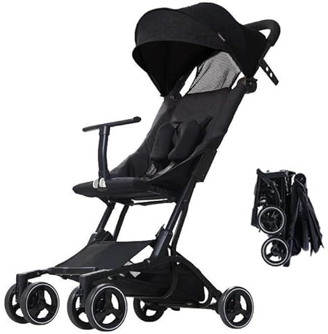 Kinderwagen Bebe2luxe PIKO Ultra kompakt und leicht, Flugzeugkabine von 6 Monaten bis 22 kg BEBE2LUXE PIKO (black)