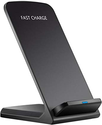 OneCut Wireless Charger Stand for Apple iPhone 14/13/ Mini/Pro/13 Pro Max/12 Mini/12 Pro Max/11/SE 2020/Xs Max/XR/X/8 Plus, Samsung Galaxy Note 20/20 Ultra/10+/9/8/S20 Ultra/S7 S8 S9 S10+ S10e