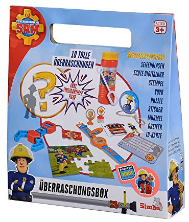 Simba Feuerwehrmann Sam Überraschungsbox, 10-TLG.