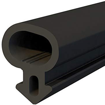 DQ-PP Joint de fenêtre - Noir - 1 mètre - S-232 Panorama - Fenêtre en PVC - Joint d'étanchéité en caoutchouc - Joints de fenêtre en plastique - Joint profilé aluminium