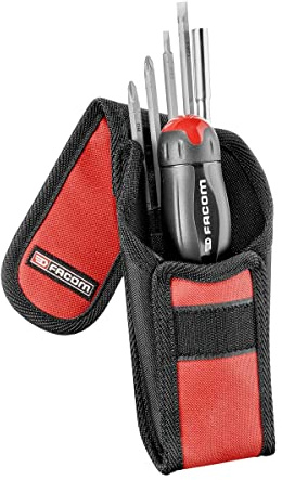 FACOM Zusammensetzung des Protwist 3-in-1-Schraubendrehers mit mehreren Klingen, ergonomischer Griff aus 2 Materialien, Ratsche mit 45 Zähnen, hohe Qualität – ATCL.2A5
