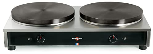 Crepes Maker Crepesgerät 2 x 40 cm Krampouz Komfort Eckig 400 V