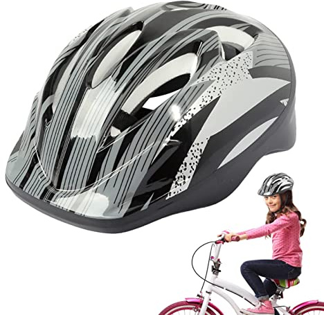 Casque Multi-Sports Enfant Respirant Ajustable pour Vélo, VTT, Scooter, Montagne, Longboard, Skateboard, Outdoor