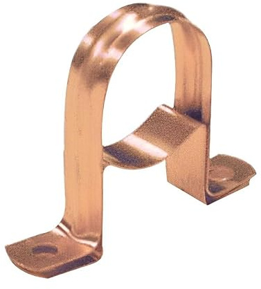 ODSUPPLIES 2 Clips de selle en cuivre avec entretoise 22 mm Bronze