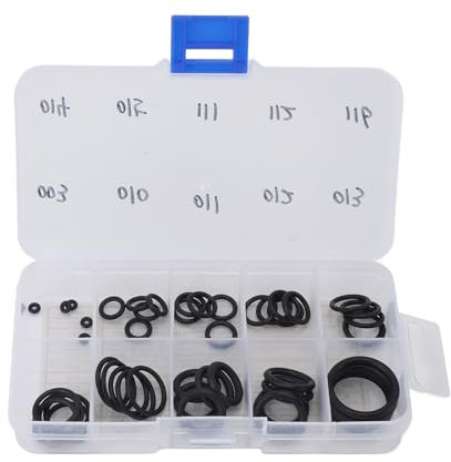 ChengyuWei 50-teiliges Scuba-Nitrox-O-Ring-Set, 70 Duro-Kunststoff-Tauchringe zum Tauchen, Schnorcheln, Surfen, breite Anwendung, einfacher Austausch, robust und zuverlässig