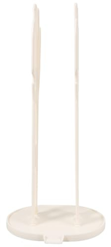 Alipis Multifunctional Kitchen Glove Holder Drain Rack Suction Cup Base Drying Stand for Rubber Gloves and Dish Towels Beige