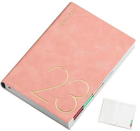 STOBOK Notizbuch Mit Kalender Für Schule Und Büro Effizienter Notizblock Mit Terminplaner Und To-do-listen-kalender Als Studiennotizblock Und Stundenplaner